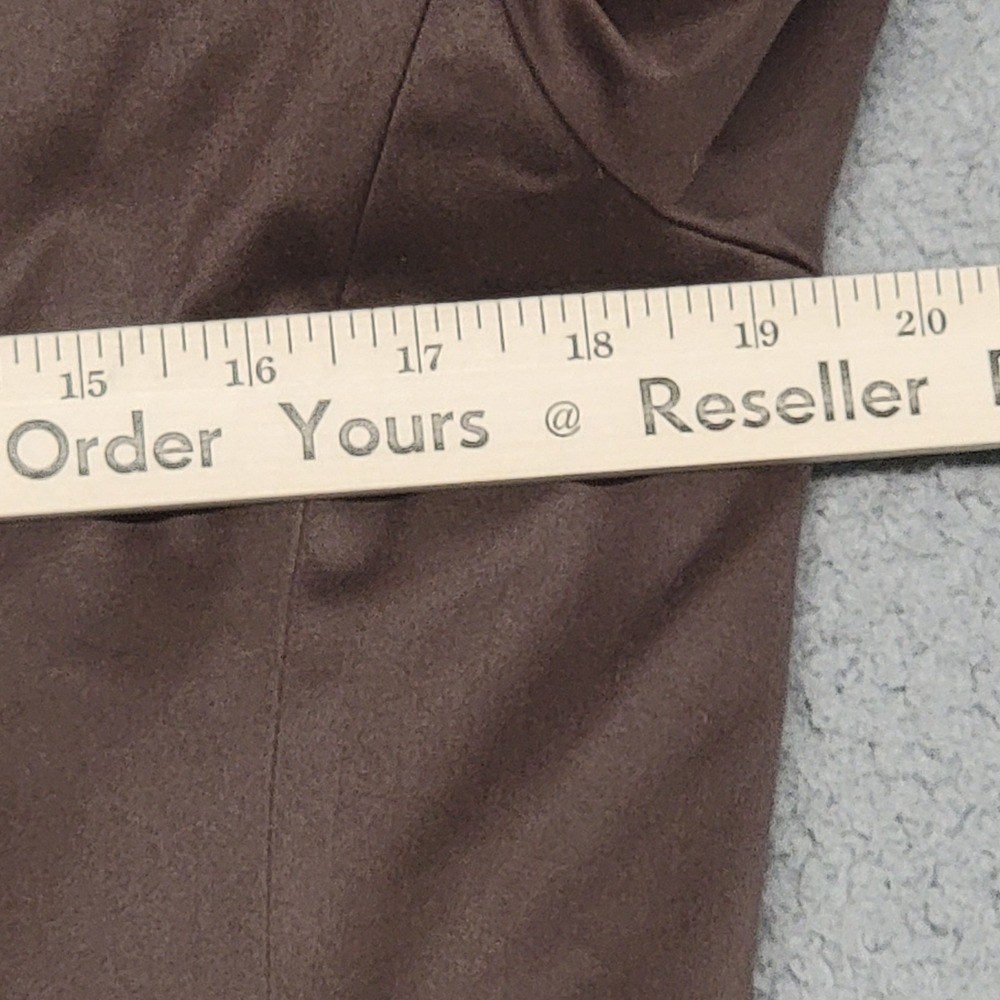 St John Jacket Womens Small Brown Sport Structured Gold Button Military‎ Pockets - Picture 10 of 16